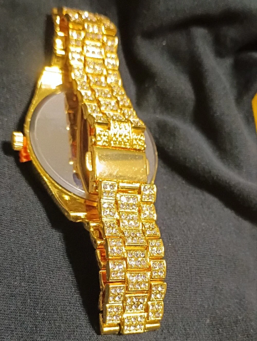 New Luxury Gold and Green Crystal Roman Numeral Watch - MUST HAVE!!